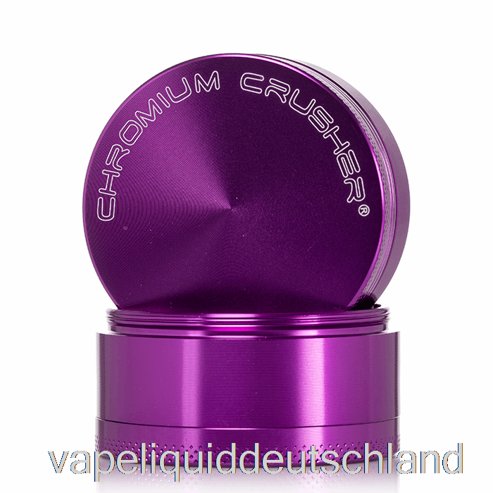 Chrom-Crusher 2,2 Zoll 4-teiliger Grinder Lila Vape-Flüssigkeit